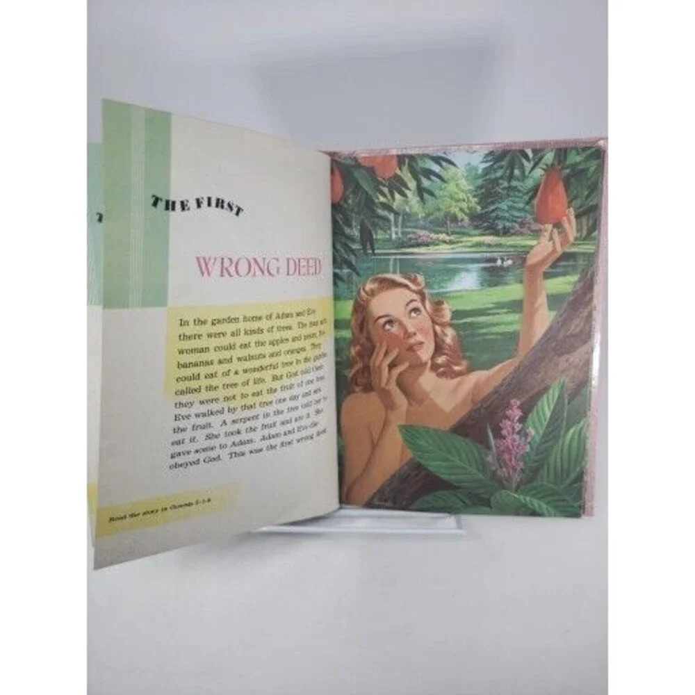 Bible Firsts by Charles Paddock Vintage 1963 Collectible Hardcover Nice Children